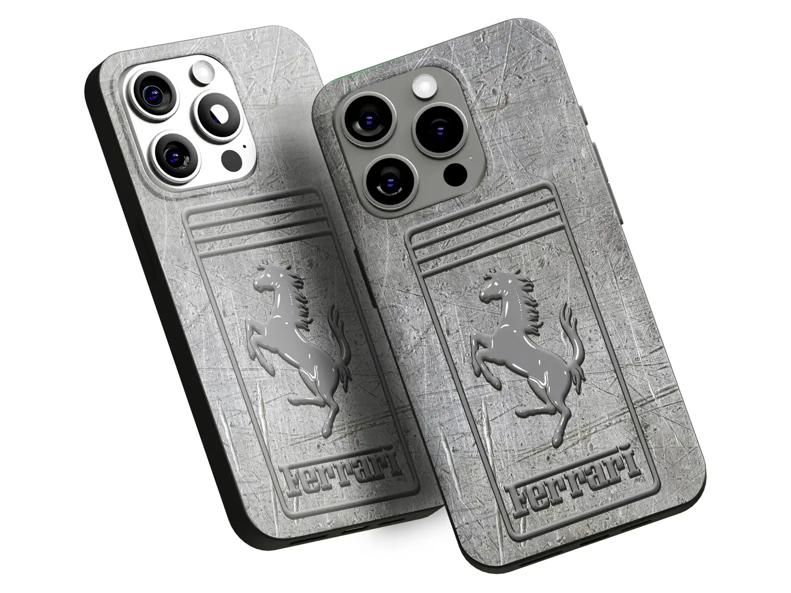 Ferrari Coque Silicone Smartphone Look Élégant Moderne